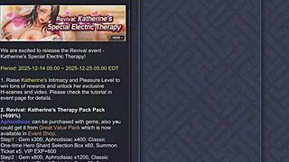 katherine's vibrator therapy shocks her huge tits in electric kink ep3