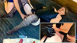 granny carmen's fat body fucks batgirl dildo pov in ai animation