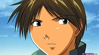 Classroom atonement uncensored: big tits anime teen fingered, squirted, creampied doggystyle missionary