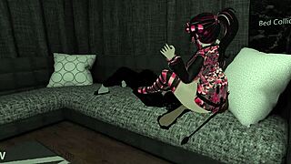 vrchat femdom brutal facesitting passout animation