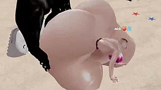 Fucking big ass slut in imvu with monster cock pounding hard 🍑💦😈