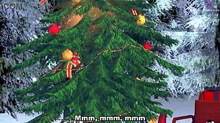 Zenless Zone Zero MMD merry Christmas Mr. Lawrence Evelyn blonde bombshell dances into uncensored 3d hentai holiday frenzy!!