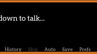 Questioning my curvy new family giant Maddie in sexy outfit part 15?