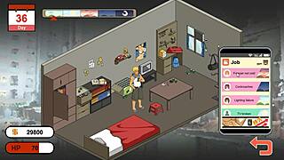 worker dude banging his hot female clients left and right in handyman legend 😏🔥 new ryona hentai game sex fest!!