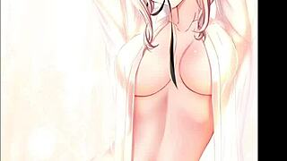 hentai solo babe shows off curves and pussy