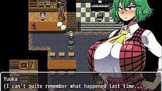 perv measures yuuka's big ass body for costumes scat creampie fetish!