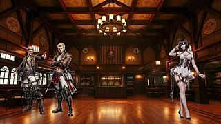 doesn't mikasa in sexy dress please jean and reiner hot?