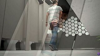 hey check out this horny milf wife sneakin around the office cheatin on hubby with boss's monster cock in 3d hentai game