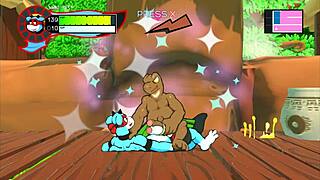 Oh so hero furry gay duo beach 69 blowjobs huge cum facials ep 2