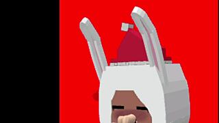 What If Bunny Girl Sucks Christmas Cock in Provocative Anime Animation Special?