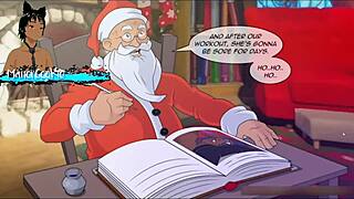 santa's diary hides wild futanari fucks and spreads