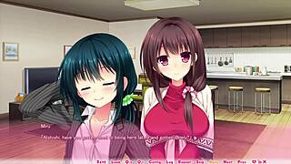 real hentai situation part 28 dives into yuri route creampie bliss