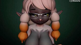 oh man wooloo rides my cock cowgirl pov in sfm pokemon hentai... glasses furry fun