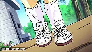 My hot girlfriend's big tits pussy licked doggystyle creampied outdoors