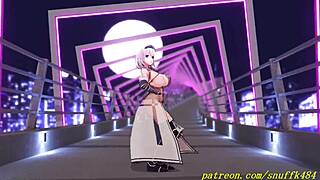 novr mmd noel shakes it wild in 3d hololive hentai dance!!