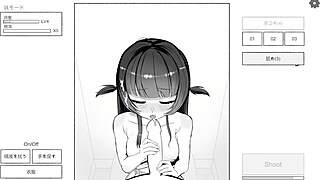 teasing step-sis fingering blowjob masturbation in secret hentai game