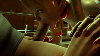 Heart-pounding hardcore x-mas anal deepthroat in dead or alive 3d pov tits licking