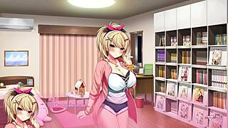 real hentai explodes with petite asian's big cock facial cumshot!