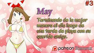 may from pokemon bikini beach day turns into steamy koikatsu hentai lovemaking intrigue
