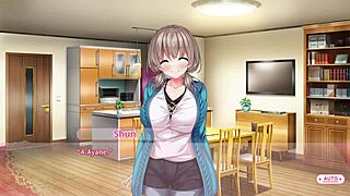 real hentai teen asian takes monster cock facial and big tits orgasm