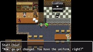 perv measures yuuka's big ass body for costumes scat creampie fetish!