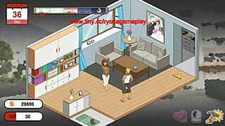 worker dude banging his hot female clients left and right in handyman legend 😏🔥 new ryona hentai game sex fest!!