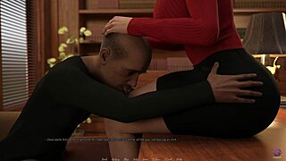 Horny girlfriend sucks big cock cheats on boyfriend fucking married boss creampie office 3d hentai game