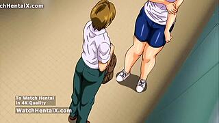 uhh anime hentai hot girl big ass tits creampie doggystyle pov lick pussy