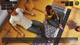 yo ep3 got tracy's curvy demon oppai getting fingered hard 😈💦 living with temptation american sunset manga hentai bdsm group squirt fest!!