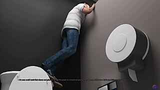 hey check out this horny milf wife sneakin around the office cheatin on hubby with boss's monster cock in 3d hentai game