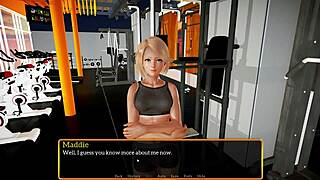 Questioning my curvy new family giant Maddie in sexy outfit part 15?