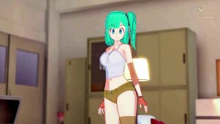 bulma's skinny pussy rides me wild, damn!!