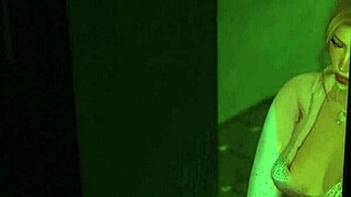 yo check this horny blonde teen slut riding the new neighbor's dick hard in sims 4!