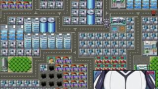 Overwhelmed Slut Thrives in HRPG Public Gangbang Ecstasy