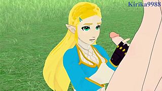 princess zelda you love her big oppai bouncing during intense creampie sex right?