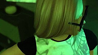 yo check this horny blonde teen slut riding the new neighbor's dick hard in sims 4!