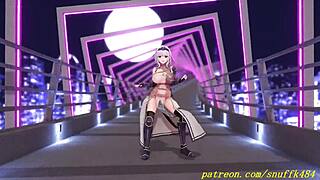 novr mmd noel shakes it wild in 3d hololive hentai dance!!