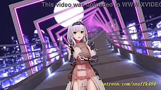 novr mmd noel shakes it wild in 3d hololive hentai dance!!