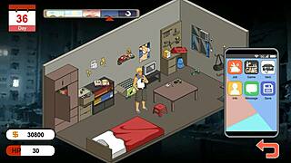 worker dude banging his hot female clients left and right in handyman legend 😏🔥 new ryona hentai game sex fest!!