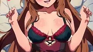 Sexy Anime Wife Gets Monster Cock Missionary Pounding Hard