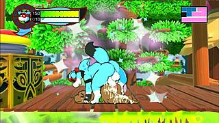 Oh so hero furry gay duo beach 69 blowjobs huge cum facials ep 2