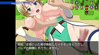 whoa check out this japanese game where the knight's huge oppai get rope-bound and played with 😍🔥