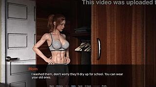 Futa cock slams blonde girl hard in milf breeder stalls!