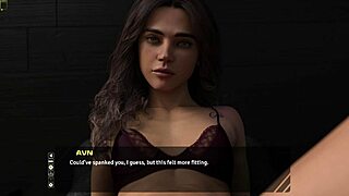 Sexy Brunette Ex Kneels for Deep Blowjob