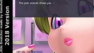 Little snatcher pink bodycon babe craves your cock in femdom suck