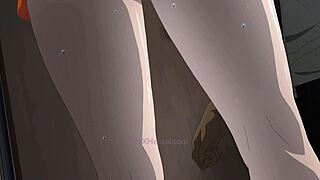 Unexpected face sitting leads to hairy pussy eating then wild fucking in this eng sub hentai anime