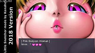 Little snatcher pink bodycon babe craves your cock in femdom suck