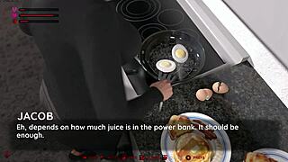 Stepmommy Guy 1: Big-Ass Milf Squirts on Monster Cock in Rough Interracial Cuckold Game