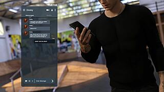 Sexy Brunette Ex Kneels for Deep Blowjob