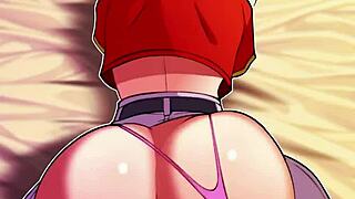 pans soaked pussy stretched wide by monster cock doggystyle pounding hard.